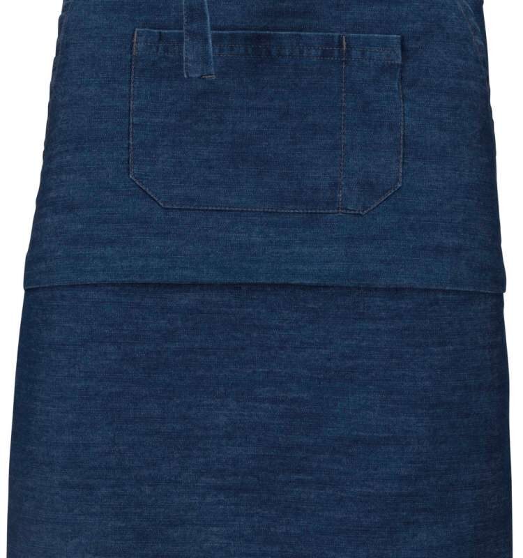ka897-denim-a1 Kariban POLYCOTTON LONG APRON - 65% Βαμβάκι/35% Πολυεστέρας