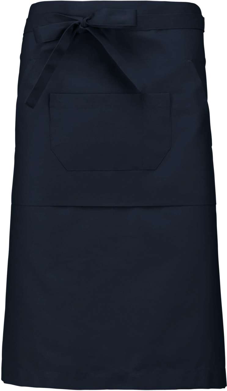 ka897-navy-a1 Kariban POLYCOTTON LONG APRON - Μπλε μαρίν