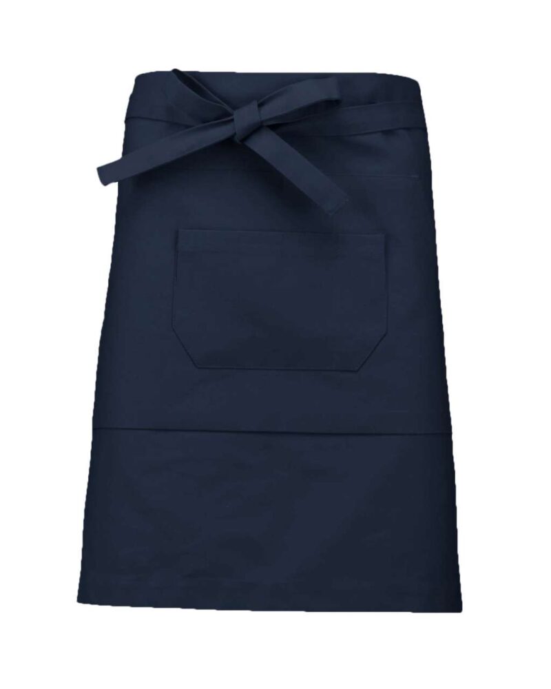 ka898-navy-a1 Kariban Μεσαίου μήκους βαμβακερή ποδιά - Μπλε μαρίν