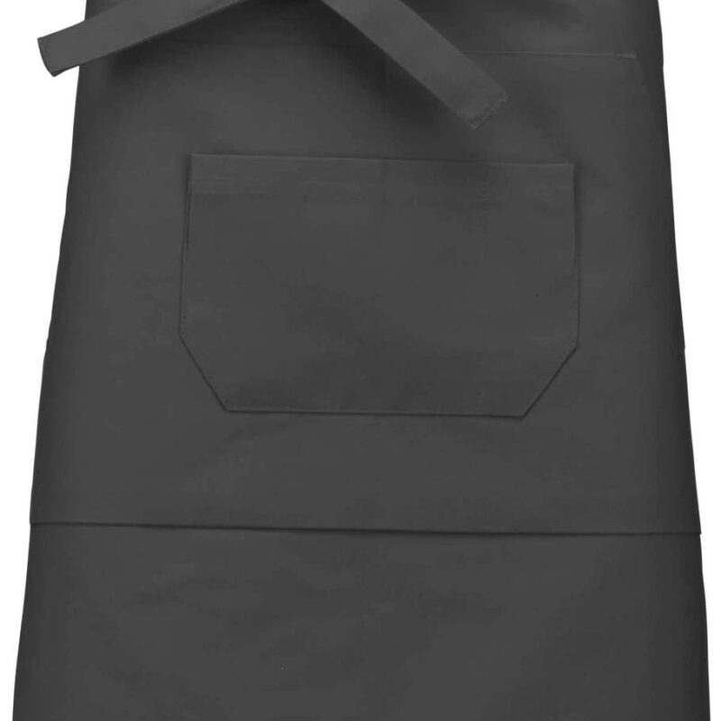Kariban POLYCOTTON MID-LENGTH APRON - Σκούρο Γκρι