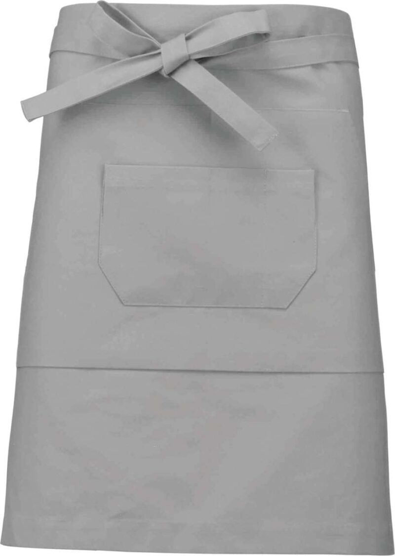 Kariban POLYCOTTON MID-LENGTH APRON - Ανοιχτό γκρι