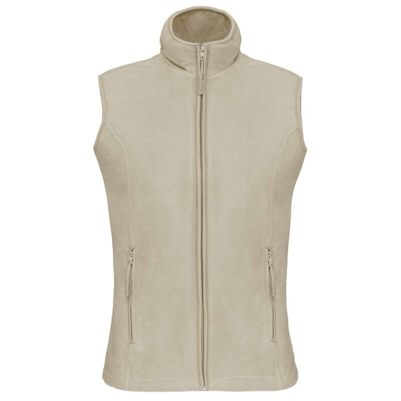 ka906-beige-a1 Kariban MELODIE - K-UP LADIES GILET - μπεζ