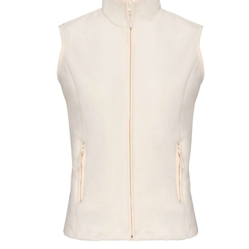 ka906-natural-a2 Kariban MELODIE - K-UP LADIES GILET - Φυσικό
