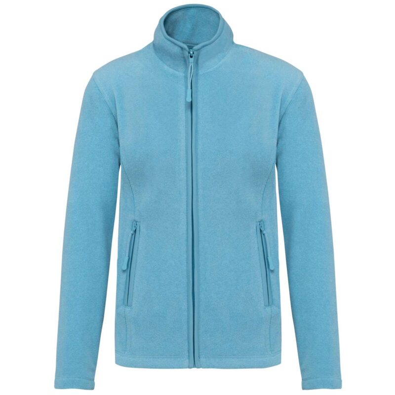 ka907-cloudy_blue_heather-a1 Kariban MAUREEN - LADIES' JACKET FULL MICROFLEECE ZIP - True Indigo