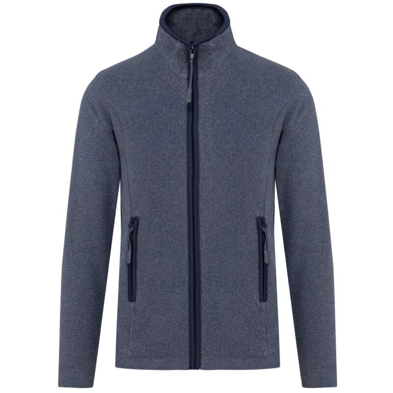 Kariban MAUREEN - LADIES' JACKET FULL MICROFLEECE ZIP - Γαλλικό Ναυτικό Μελανζέ