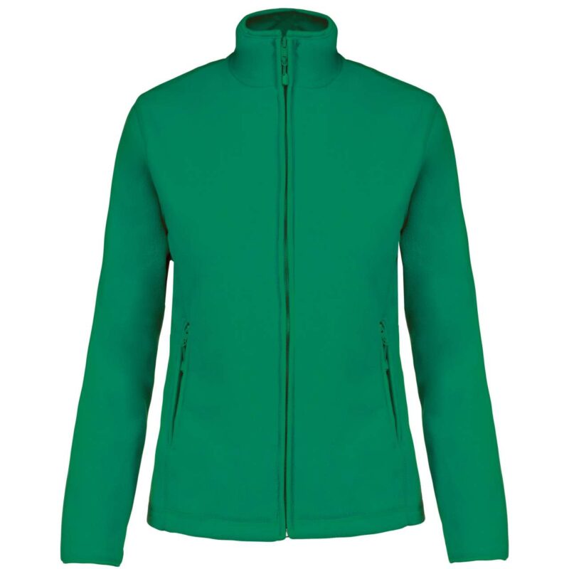 Kariban MAUREEN - LADIES' JACKET FULL MICROFLEECE ZIP - πράσινο του Κέλι