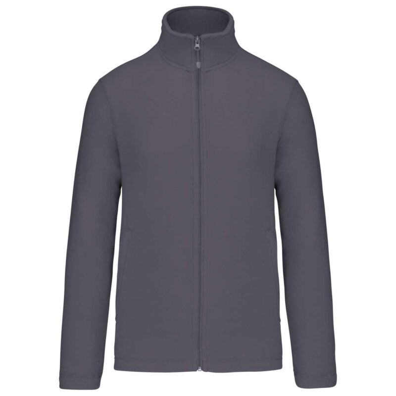 Kariban Ζακέτα MICROFLEECE FULL ZIP - Convoy Grey