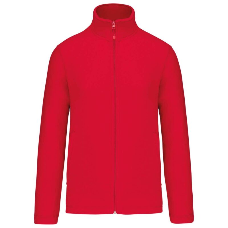 Kariban Ζακέτα MICROFLEECE FULL ZIP - Κόκκινο