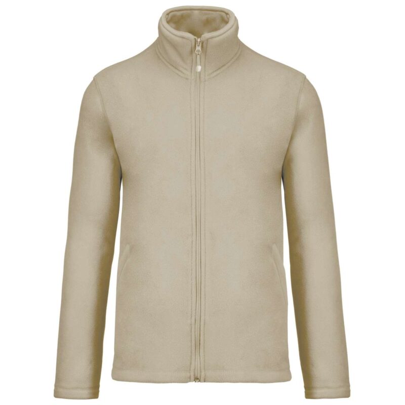 ka911-beige-a1 Kariban FALCO - FULL ZIP MICROFLEECE JACKET - μπεζ