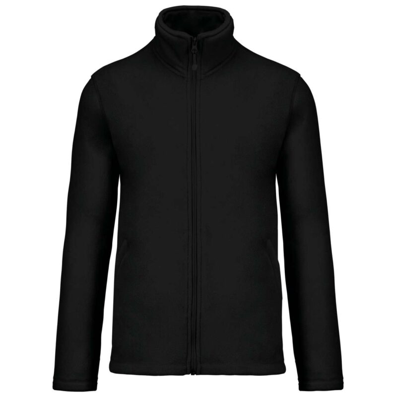 ka911-black-a1 Kariban FALCO - FULL ZIP MICROFLEECE JACKET - Μαύρο