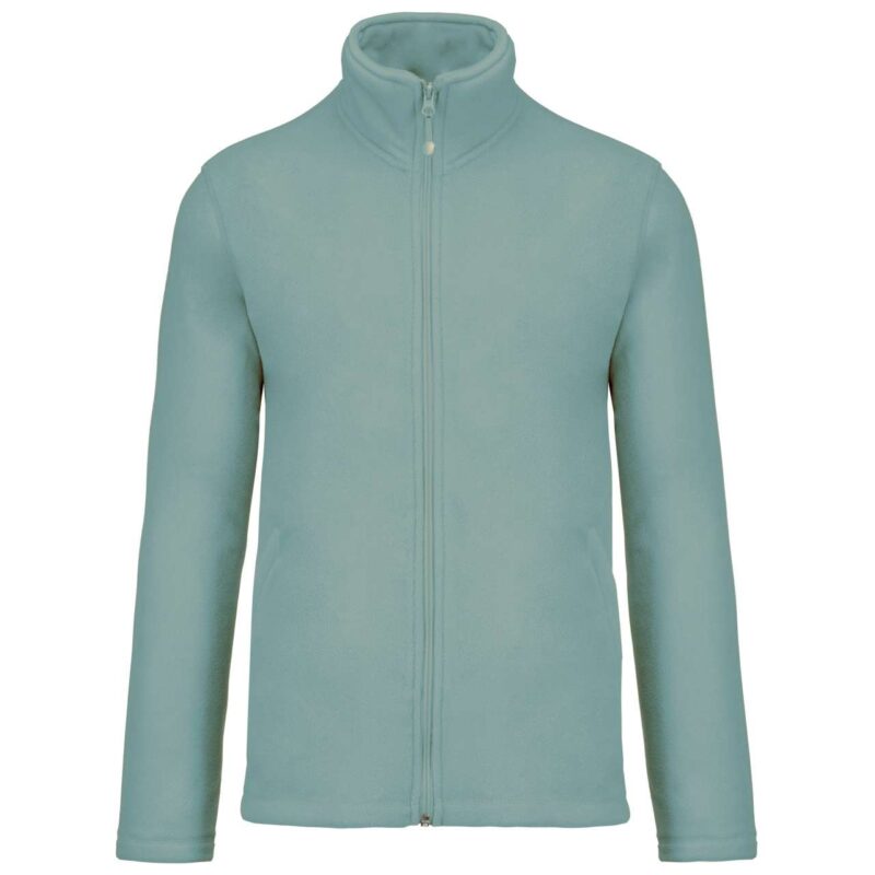 ka911-sage-a1 Kariban FALCO - FULL ZIP MICROFLEECE JACKET - πράσινο φασκόμηλου