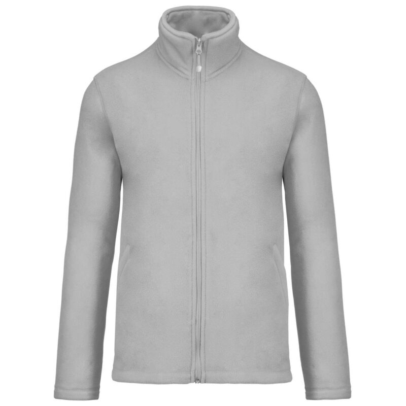 ka911-snow_grey-a1 Kariban FALCO - FULL ZIP MICROFLEECE JACKET - Snow Grey