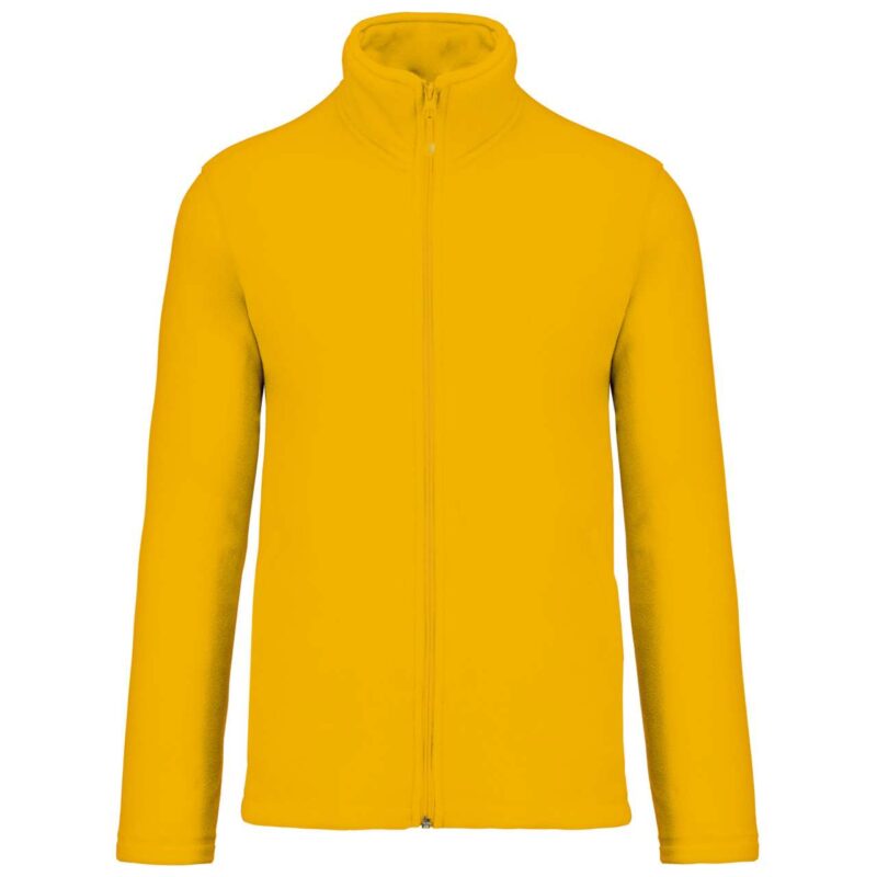 ka911-yellow-a1 Kariban FALCO - FULL ZIP MICROFLEECE JACKET - Κίτρινο