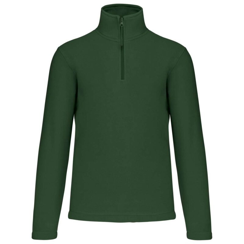 Kariban MICROFLEECE - ENZO JACKET με NECK ZIP - Πράσινο του δάσους