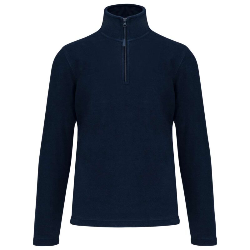 Kariban MICROFLEECE - ENZO JACKET με NECK ZIP - Μπλε μαρίν