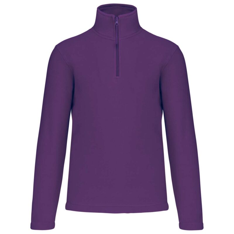 Kariban MICROFLEECE - ENZO JACKET με NECK ZIP - Μωβ