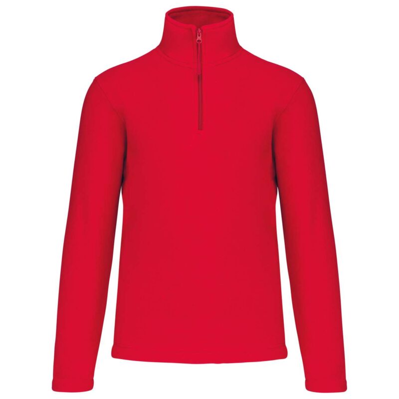 Kariban MICROFLEECE - ENZO JACKET με NECK ZIP - Κόκκινο