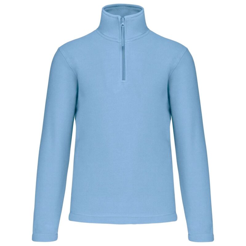 ka912-sky_blue-a1 Kariban MICROFLEECE - ENZO JACKET με NECK ZIP - Γαλάζιο