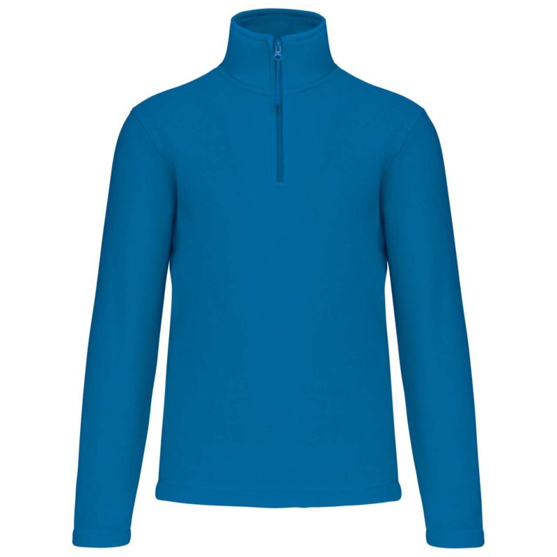 ka912-tropical_blue-a1 Kariban MICROFLEECE - ENZO JACKET με NECK ZIP - Τροπικό Μπλε