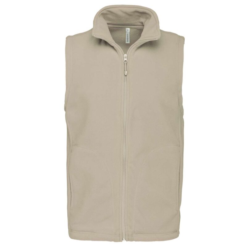 ka913-beige-a2 Kariban LUCA - MICROFLEECE GILET για MEN - μπεζ