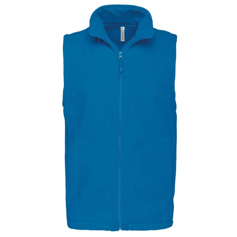 ka913-tropical_blue-a2 Kariban LUCA - MICROFLEECE GILET για MEN - Τροπικό Μπλε