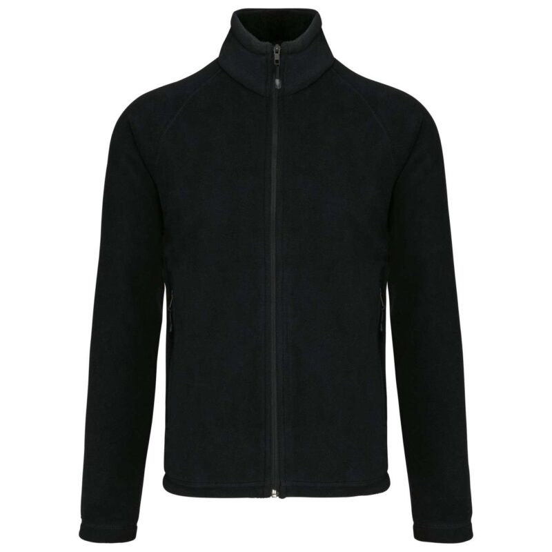 ka917-black-a1 Kariban MARCO - FULL ZIP MICROFLEECE JACKET - Μαύρο