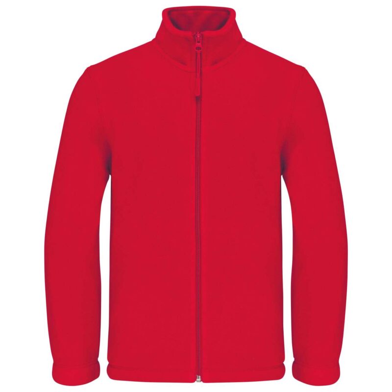 Kariban KIDS' FULL ZIP FLEECE JACKET - Κόκκινο
