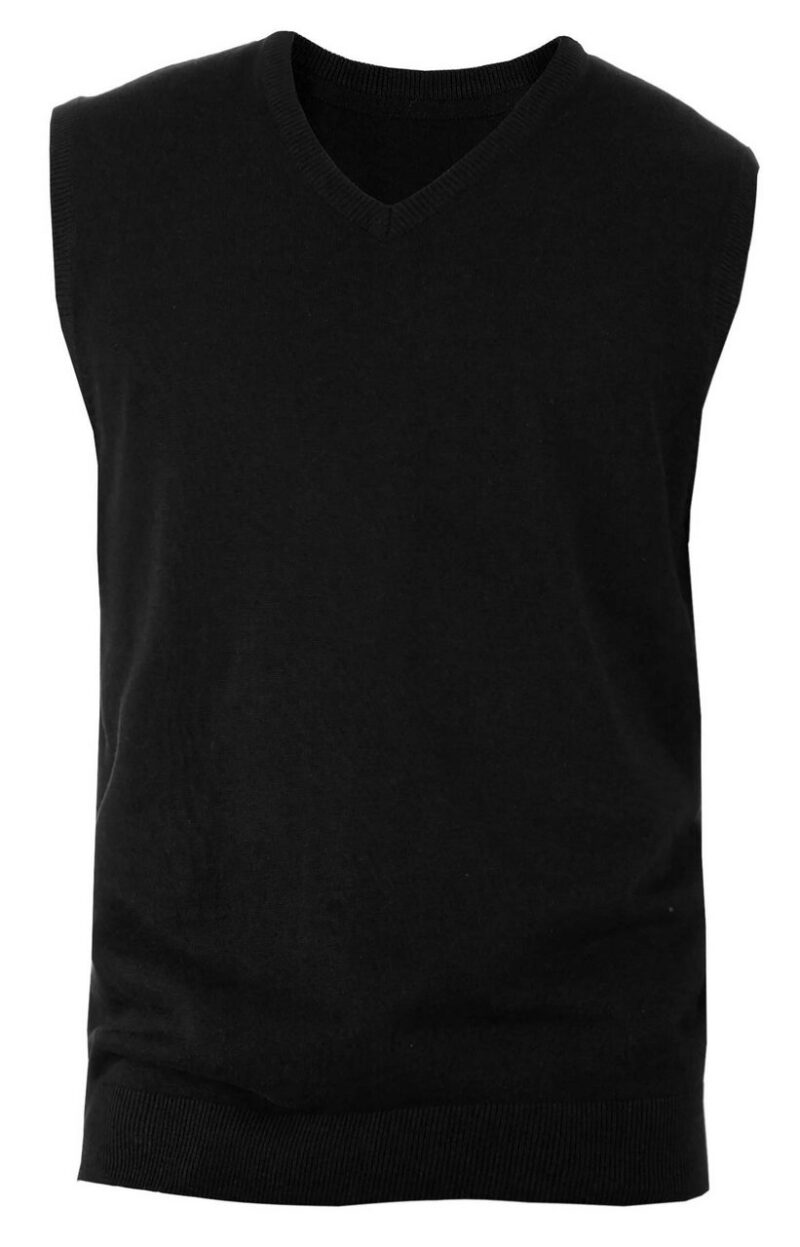 ka969-black-a1 Kariban JUMPER για MEN, SLEEVELESS, V-NECK - Μαύρο
