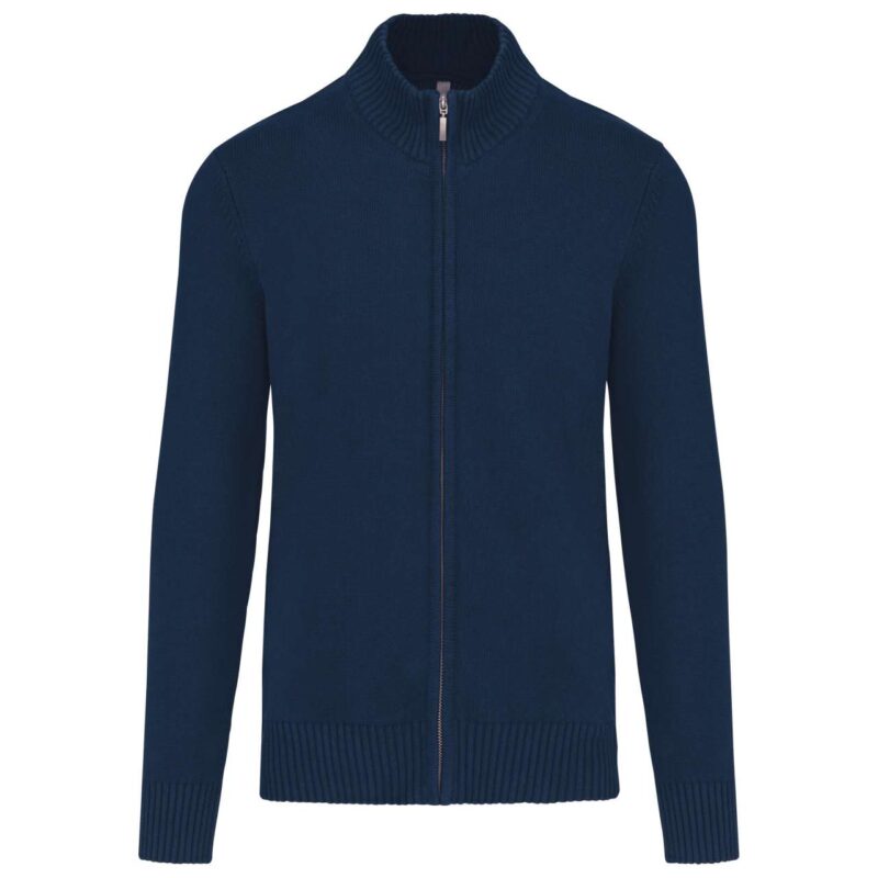 Kariban CARDIGAN FULL ZIP - Μπλε μαρίν