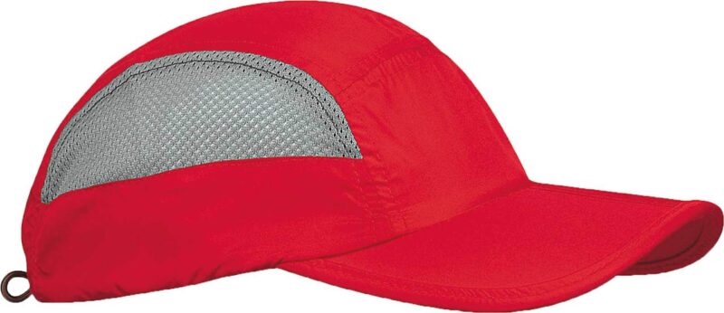 K-UP FOLDABLE SPORTS CAP - Κόκκινο/Γκρι