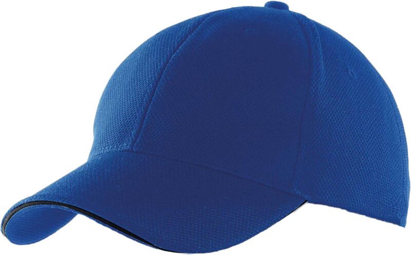 K-UP SPORTS CAP - βασιλικό μπλε και μαύρο