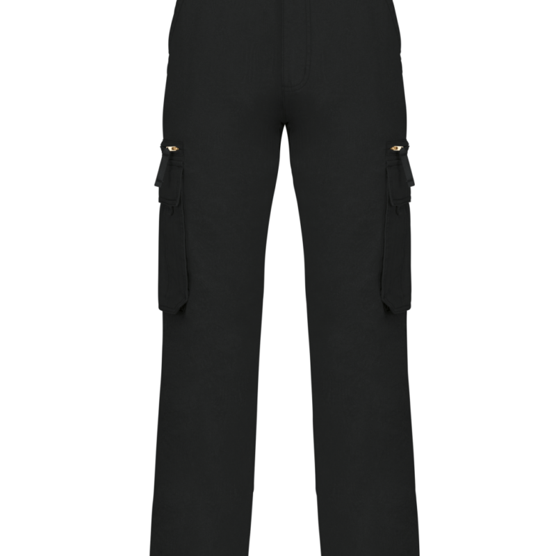 kasp105-black-a1 Kariban MULTI POCKET TROUSERS - Μαύρο