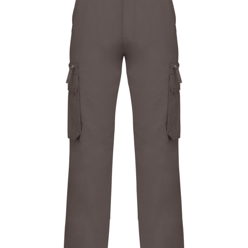kasp105-khaki-a1 Kariban MULTI POCKET TROUSERS - Χακί