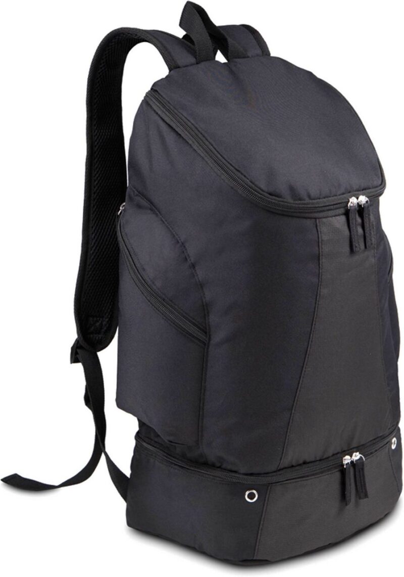ki0102-black-a1 Kimood SPORTS BACKPACK - Μαύρο