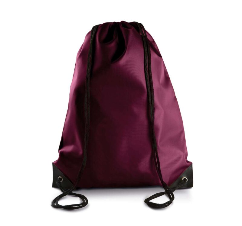 Kimood DRAWSTRING BACKPACK - μπορντό