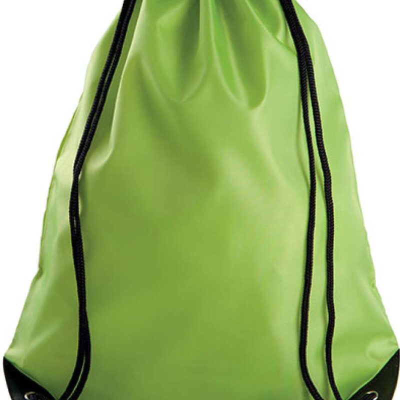 ki0104-burnt_lime-a1 Kimood DRAWSTRING BACKPACK - Καμένο Λάιμ