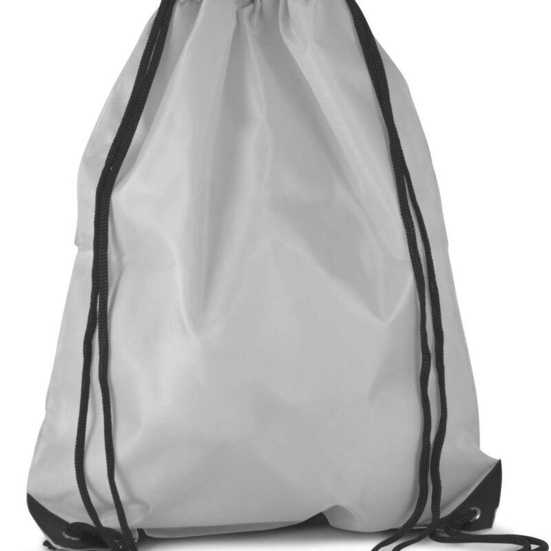 ki0104-glacier_grey-a1 Kimood DRAWSTRING BACKPACK - Glacier Grey