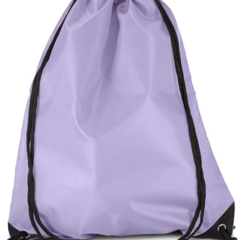 ki0104-light_violet-a1 Kimood DRAWSTRING BACKPACK - Light Violet