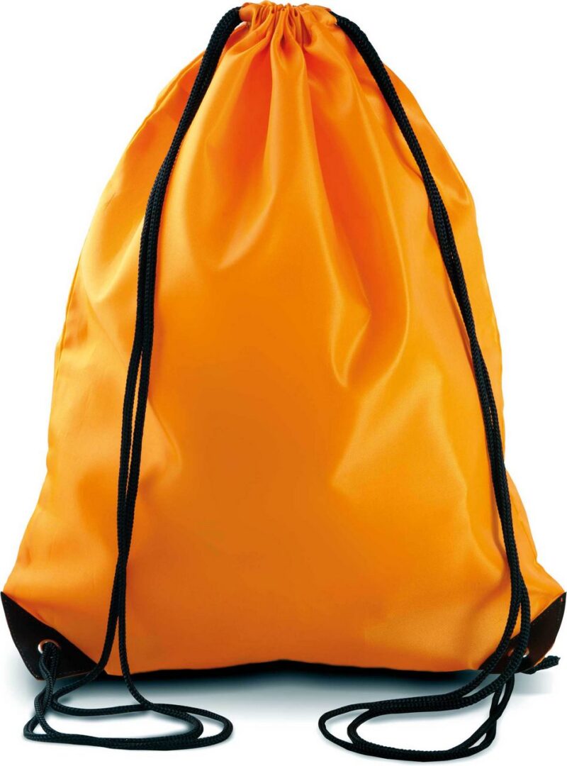 Kimood DRAWSTRING BACKPACK - πορτοκαλί