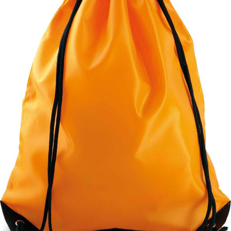 ki0104-orange-a1 Kimood DRAWSTRING BACKPACK - πορτοκαλί