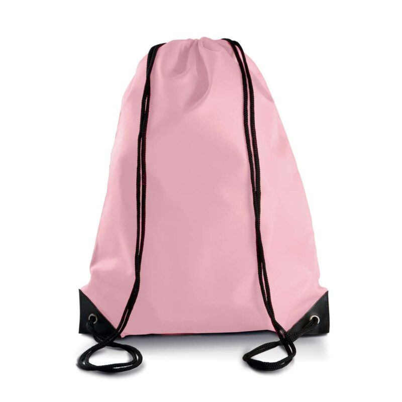 ki0104-pink-a3 Kimood DRAWSTRING BACKPACK - ροζ