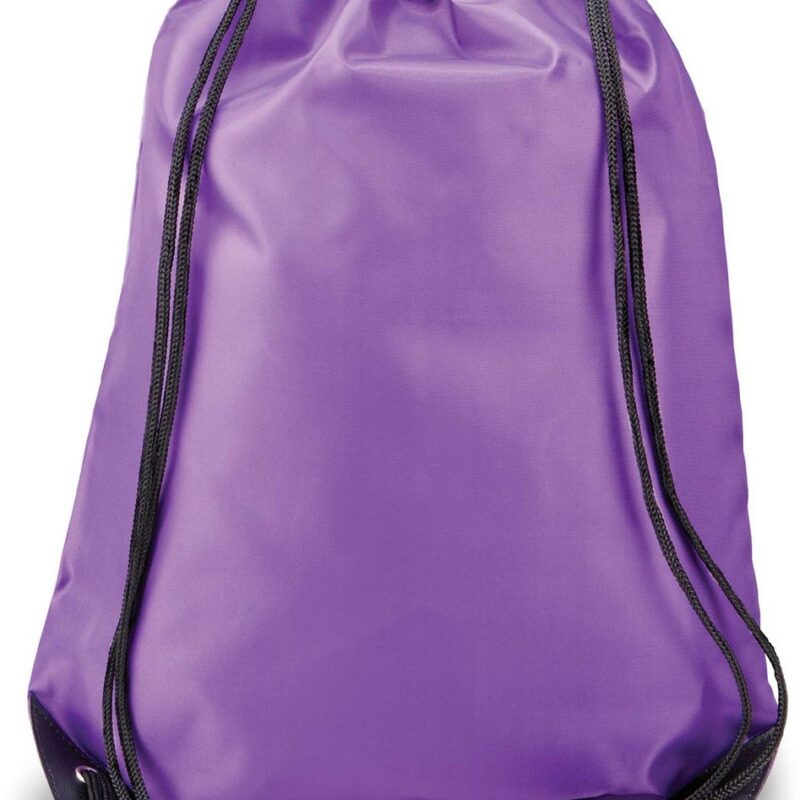 ki0104-purple-a1 Kimood DRAWSTRING BACKPACK - Μωβ