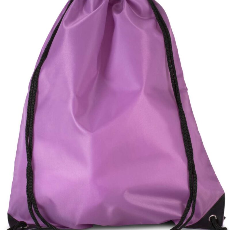 ki0104-radiant_orchid-a1 Kimood DRAWSTRING BACKPACK - Radiant Orchid