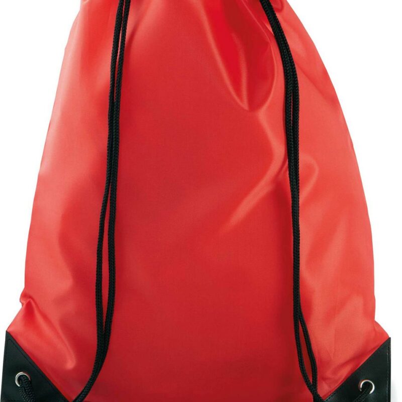 ki0104-red-a1 Kimood DRAWSTRING BACKPACK - Κόκκινο