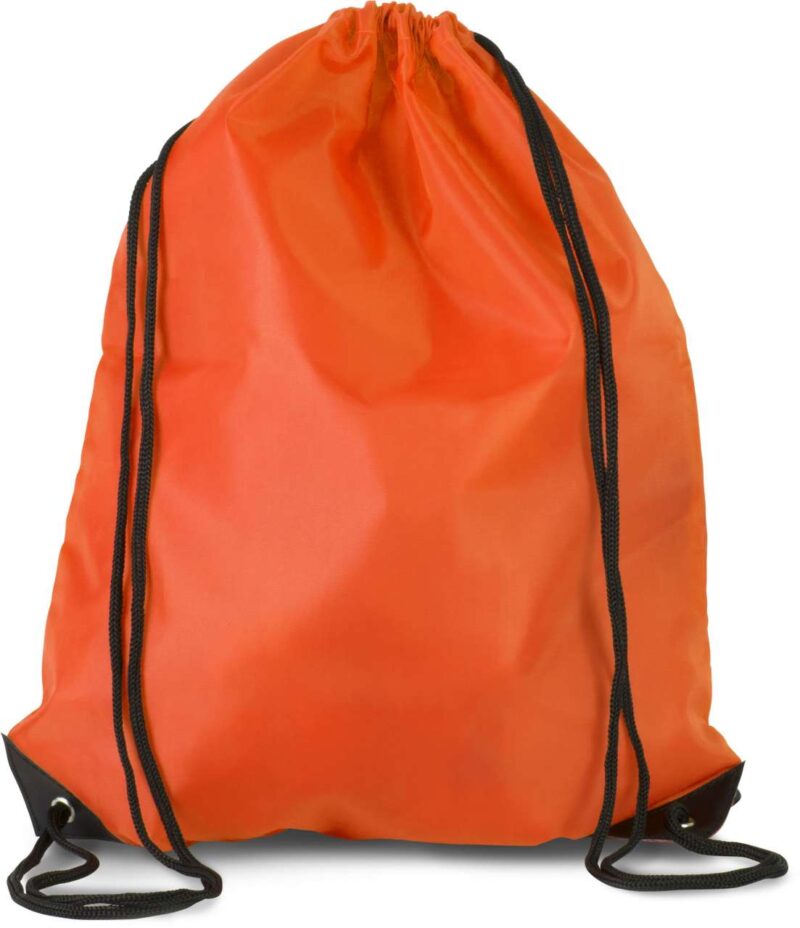 Kimood DRAWSTRING BACKPACK - Spicy Orange