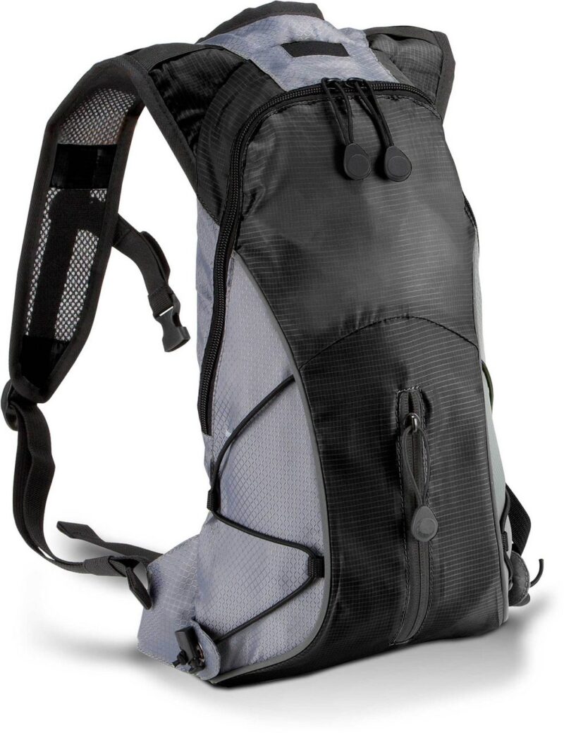 ki0111-black_slate_grey-a1 Kimood HYDRA BACKPACK - Μαύρο/Βασιλικό Μπλε
