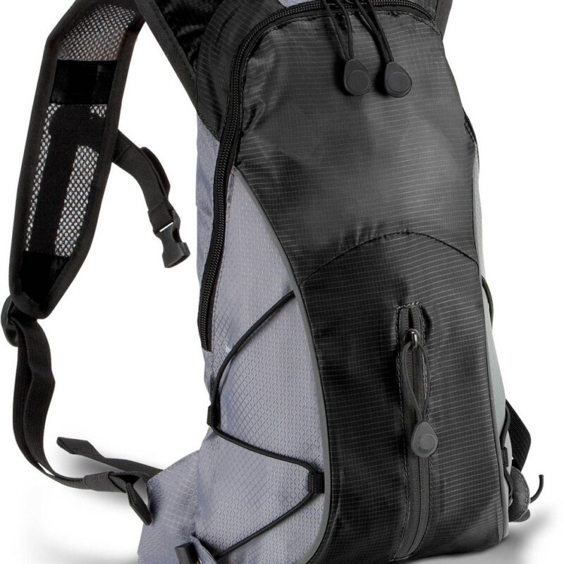 ki0111-black_slate_grey-a1 Kimood HYDRA BACKPACK - Μαύρο/Βασιλικό Μπλε