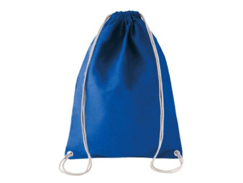 Kimood COTTON DRAWSTRING BACKPACK - Σκούρο Βασιλικό Μπλε