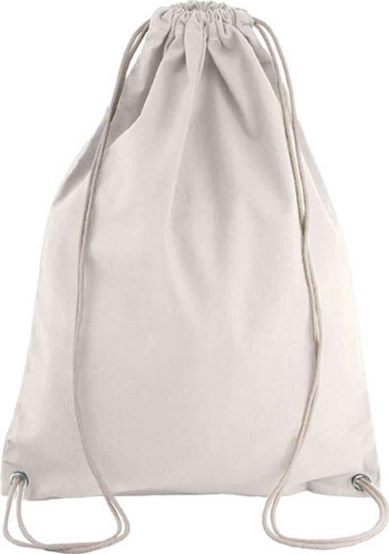 Kimood COTTON DRAWSTRING BACKPACK - Φυσικό