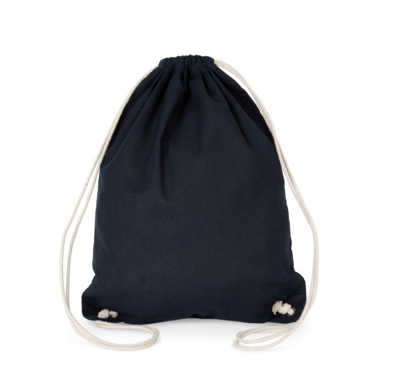 Kimood COTTON DRAWSTRING BACKPACK - Μπλε μαρίν